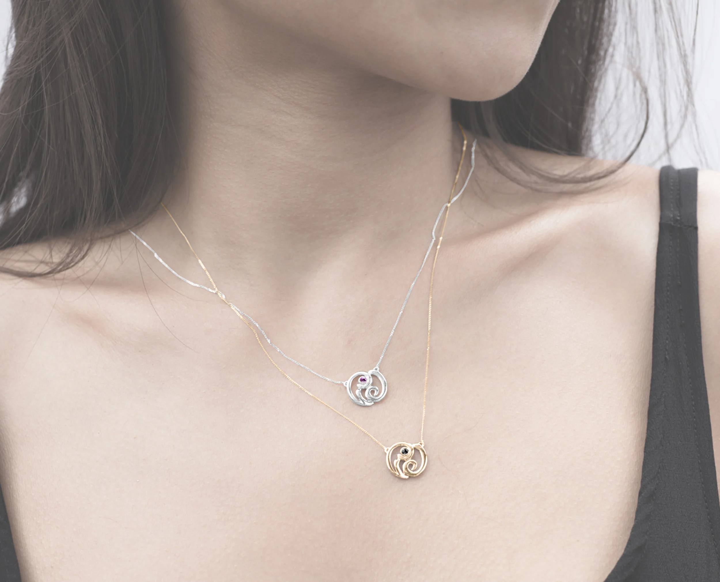 Nami (black diamond) — MAJADE Jewelry